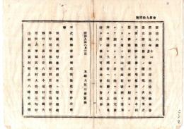 N26071617○明治布告布達○国立銀行条例改正 別冊 明治９年太政官布告○別冊は厚見郡岐阜町ほか14箇所に出置 岐阜県○和本古書古文書
