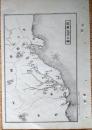 D26072023〇銅版画 日本合戦図 越前近傍の図 新田義貞戦死の地 日本外史 明治初年 １枚〇和本古書古文書	