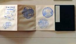D26072109〇スタンプ帳 青森 十和田 旅行土産  記念 ８折 昭和３２年〇和本古書古文書