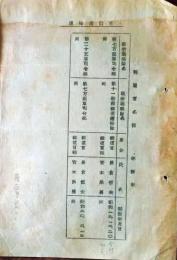 D26072803〇戦後運輸省文書  転属者名簿 昭和２０年〇和本古書古文書