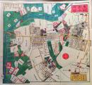 D26073105〇復刻版 印刷 青山渋谷絵図 嘉永６年 港区の一部 大江戸絵図  嘉永 安政 尾張屋版 昭和年代〇和本古書古文書