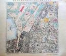 D26081503〇復刻明治東京彩色地図   下谷区上野公園及車坂町  明治16年・参謀本部「五千分一東京図測量原図」昭和59年発行
