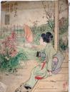 D26092107〇風俗画報 彩色石版画入   第２１９号 浮世風俗の圖 東陽堂 明治３３年〇和本古書古文書	