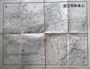 D26100405〇古地図 上海戦局全図 大阪朝日新聞 昭和１２年〇和本古書古文書		