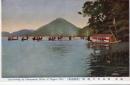 N26092680〇戦前絵葉書○岐阜県 長良川の鵜飼 夜間撮影　古写真○和本古書古文書
