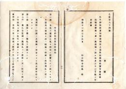 N25101135○明治布告布達○牛乳搾取販売取締規則9ヶ条 牛圏見立図面県庁出願,牛圏外乳牛畜養を禁止,運搬貯蔵に銅製器具禁止○明治１１年 栃木県布達○和本古書古文書
