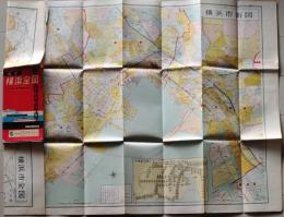 D25101605〇横浜全図 国際地学協会 昭和年代〇和本古書古文書