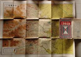 D25101608〇道路地図 三多摩全図 東京地図  昭和３０年代〇和本古書古文書
