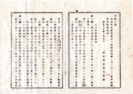 N25101153○明治布告布達 明治１５年○人力車取締規則5カ条 第1条より・貸人力車及び人力車夫営業を為す者の確守事項7項目 里程及賃銭表雛形 栃木県令藤川為親○栃木県布達 ○和本古書古文書
