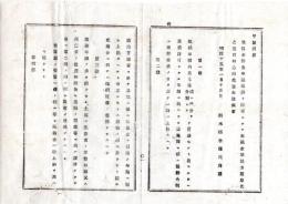 N25101157○明治布告布達 明治１５年○改租未納金年賦延納を許した年賦金取扱方順序５ヵ条 延納年期限内土地を売却する時延納金を一時に上納(第１条より)栃木県布達○和本古書古文書
