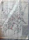 D25102402〇坂東三十三所略図 坂東三十三観音　昭和年代〇和本古書古文書