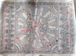 D25102408〇東南アジア 手彩色肉筆画 昭和年代〇和本古書古文書