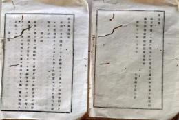 D25102302〇明治布告布達  海外旅券規則   第１条～ 第７条 明治１１年 栃木県〇和本古書古文書