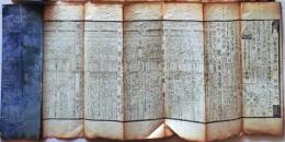 D25110150〇伊勢暦 天保暦 天保元年 文政１３年(１８３０年)〇和本古書古文書