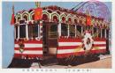 N25111150〇戦前絵葉書 ○御大礼記念 大阪市奉祝花電車 古写真 カラー ○和本古書古文書
