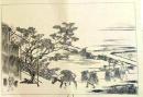 D25111036〇彩色木版画 日本名画鑑 田中茂一発行 藤原鎌倉徳川時代 明治３３年〇和本古書古文書