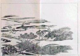 D25111037〇彩色木版画 日本名画鑑 田中茂一発行 藤原鎌倉徳川時代 明治３３年〇和本古書古文書