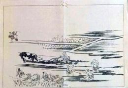 D25111061〇彩色木版画 日本名画鑑 田中茂一発行 松村月渓筆 呉春 京都年中行事 藤原鎌倉徳川時代 明治３３年〇和本古書古文書