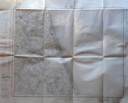 D2111301〇古地図   鉾田 茨城県 五万分一地形図 　昭和２８年〇和本古書古文書
