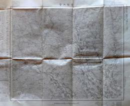 D2111303〇古地図    常陸大宮 茨城県 五万分一地形図 　昭和２８年〇和本古書古文書