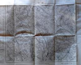 D2111309〇古地図   野田 千葉県 五万分一地形図 　昭和２８年〇和本古書古文書