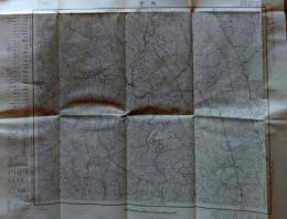 D2111310〇古地図   大子 茨城県 五万分一地形図 　昭和２８年〇和本古書古文書