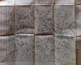 D2111312〇古地図   土浦 茨城県 五万分一地形図 　昭和２８年〇和本古書古文書
