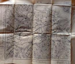 D2111320〇古地図   佐原 千葉県 五万分一地形図 　昭和２８年〇和本古書古文書