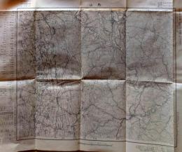 D2111324〇古地図   烏山 栃木県  茨城県 五万分一地形図 　昭和２８年〇和本古書古文書