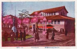 N25112614〇戦前絵葉書 ○平和記念東京博覧会 第一会場 染織別館  大正11年 東京・上野公園 古写真 カラー○和本古書古文書
