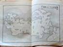 D25111126〇明治資料古地図 銅版画  薩摩征討沿途概図　正續皇朝史略字類大全戦地概圖抜粋 新井新編輯 明治年代〇和本古書古文書