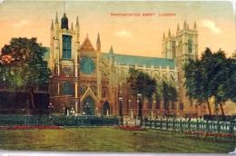 D25112507〇戦前絵葉書 海外 イギリス ロンドン ウエストミンスター寺院 昭和年代〇和本古書古文書