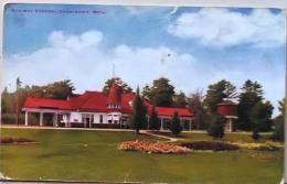 D25112707〇戦前絵葉書 海外 鎌倉 細井藤兵衛 銀行関係 海外出張 アメリカ Charlevoix, Michigan 大正年代〇和本古書古文書