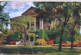 D25112708〇戦前絵葉書 海外 鎌倉 細井藤兵衛 銀行関係 海外出張 アメリカ シカゴ 大正年代〇和本古書古文書