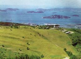 N25120612〇戦前絵葉書 ○さぬき絵葉書 香川 城山(きやま)ゴルフ場　高松市 古写真 カラー○和本古書古文書
