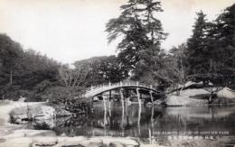 N25120645〇戦前絵葉書 ○香川県 栗林公園 南庭 偃月橋（えんげつきょう）　古写真 ○和本古書古文書
