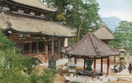 N25120657〇戦前絵葉書 ○滋賀県 近江八景 三井寺　琵琶湖周辺 古写真 ○和本古書古文書
