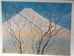 D25120207〇復刻 額絵 春朝 小野竹橋 巨匠たちの富士 読売新聞社 ２０１４年〇和本古書古文書