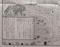 J22061401〇復刻版 江戸古地図 寛永江戸図 豊島郡江戸庄図 寛永年間 古地図史料出版株式会社 カバー及び解説付〇和本古書古文書