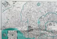 J22061408〇復刻版 江戸古地図 弘化改江戸絵図 馬喰町 西村與八 弘化４年 古地図史料出版株式会社 カバー及び解説付〇和本古書古文書