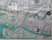 J22061408〇復刻版 江戸古地図 弘化改江戸絵図 馬喰町 西村與八 弘化４年 古地図史料出版株式会社 カバー及び解説付〇和本古書古文書