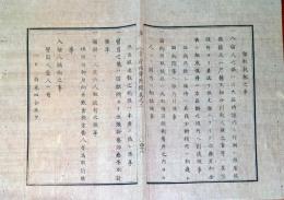 J22060404〇明治政府布告 官途必携 溜取扱振の事 入溜人の儀 江戸時代における拘禁施設の一種 明治５年〇和本古書古文書