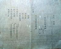 J22061001〇明治布告布達 地籍取調 雛形の儀  明治９年 秋田県〇和本古書古文書