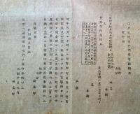 J22061012〇明治布告布達 士族の輩 雛形 戸主死去以前家督願 明治８年 秋田県〇和本古書古文書