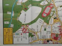 J22061464〇復刻版 目黒白金辺図 安政４年 港区の一部 江戸切絵図 尾張屋版 人文社 日本地図選集社〇和本古書古文書
