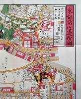 J22061469〇復刻版 駒込絵図 安政４年 文京区の一部 江戸切絵図 尾張屋版 人文社 日本地図選集社〇和本古書古文書