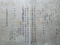 J22061508〇明治布告布達 社寺 官有地之内御処分 取調帳 明治１１年 長野県〇和本古書古文書