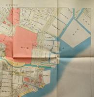 復刻 芝 三田 芝浦及付近図 近代沿革図集 三田図書館 延宝年間絵図(1673年～) 官選手書江戸図〇和本古書古文書