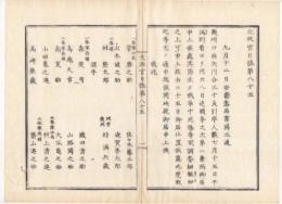 N22020103〇ディジタルPDF和本JPEG版 太政官日誌 明治元年戊辰(1868年) 第８５号、第８６号、第８７号・１１＋１１＋１１丁〇和本古書古文書