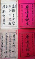 J22112801〇普通手紙文 上下２冊揃 南海堂梧窓 湯川先生書 青木高山堂 明治３０年〇和本古書古文書